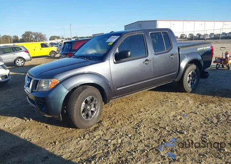 2014 Nissan Frontier Desert Runner из США, поврежденный, VIN 1N6AD0ERXEN732210